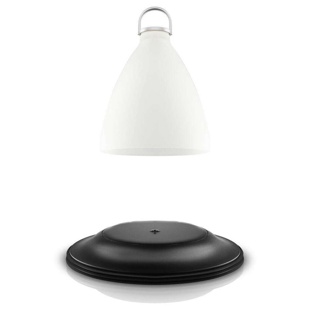 Eva Solo SunLight Bell, solar light, solar lamp, table lamp, balcony lamp, frosted glass/aluminum/plastic, large, 571328