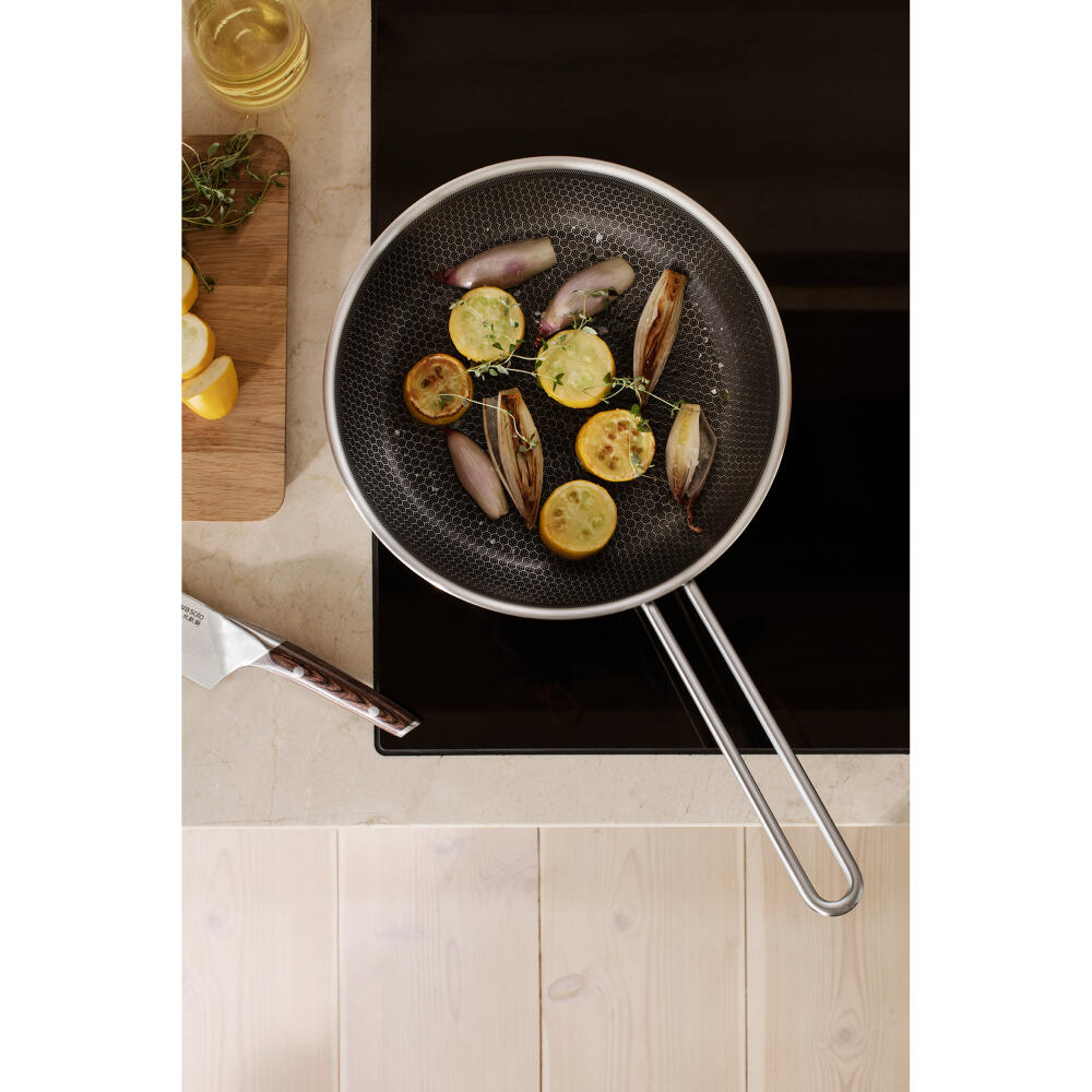 Eva Solo Mosaic frying pan, aluminum, stainless steel, ceramic slip-let non-stick coating, Ø 28 cm, 246628