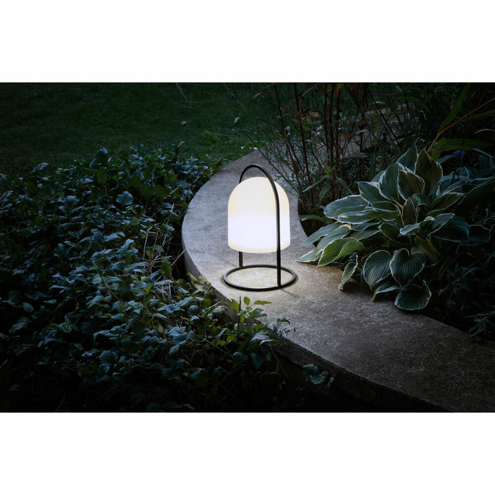 Eva Solo solar light, outdoor light, garden light, solar light, plastic / powder-coated steel, H 43 cm, 571317