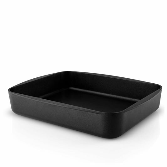 Eva Solo roaster, form, baking pan, roasting pan, cooking, accessories, black, cast aluminum, 36 x 28.5 cm, 202090