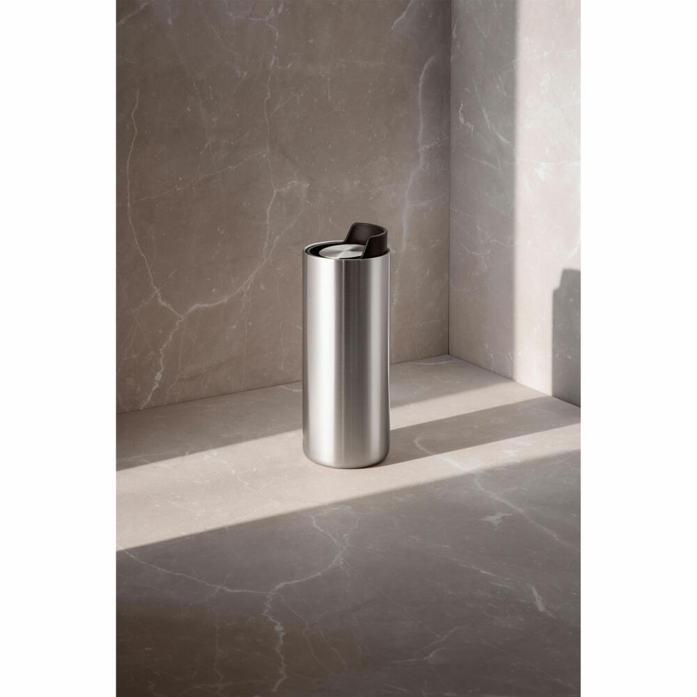 Eva Solo Urban To Go Cup Recycled, Isolierbecher, Edelstahl, Kunststoff, Black, 350 ml, 567100