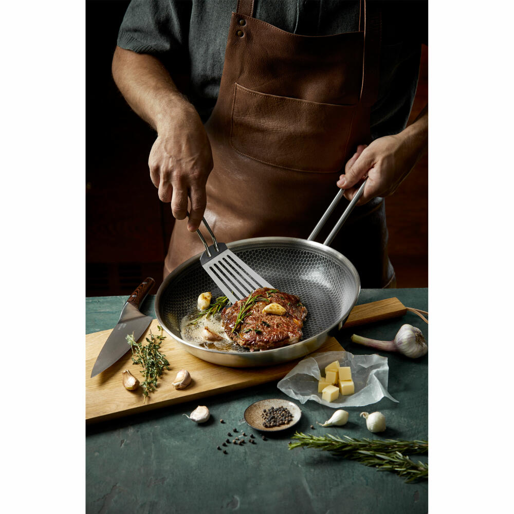 Eva Solo Pfannenwender lang, Spatel, Edelstahl, Polished Steel, 24.5 cm, 118454