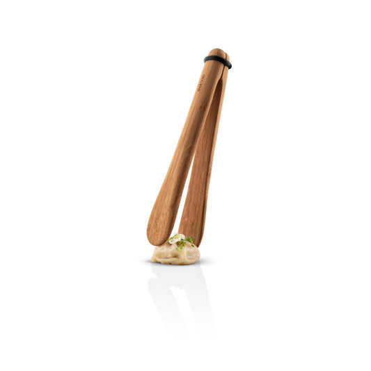Eva Solo Nordic Kitchen Servierzange, Küchenzange, Bambus, Silikon, Bamboo, 24.5 cm, 530476