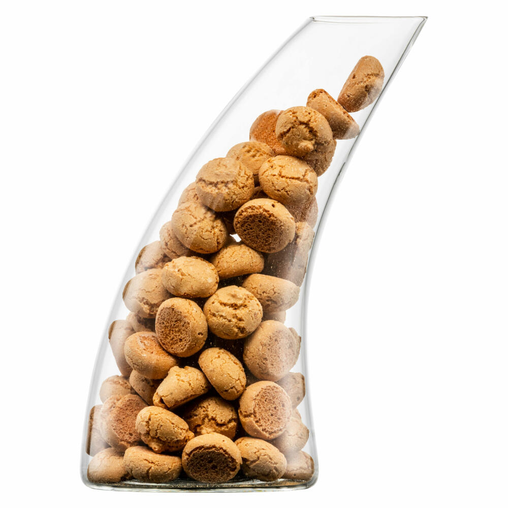 Eisch Nuss-Spender Trattoria Lounge Carafe, Snack-Karaffe, Snackspender, Glas, 650 ml, 47195802