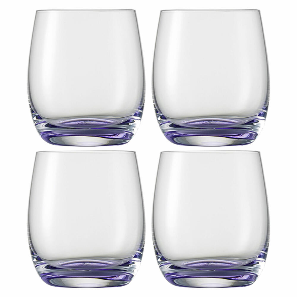 Eisch Becher 4er Set Jessica flieder, Trinkbecher, Gläser, Kristallglas, Flieder, 360 ml, 46110715