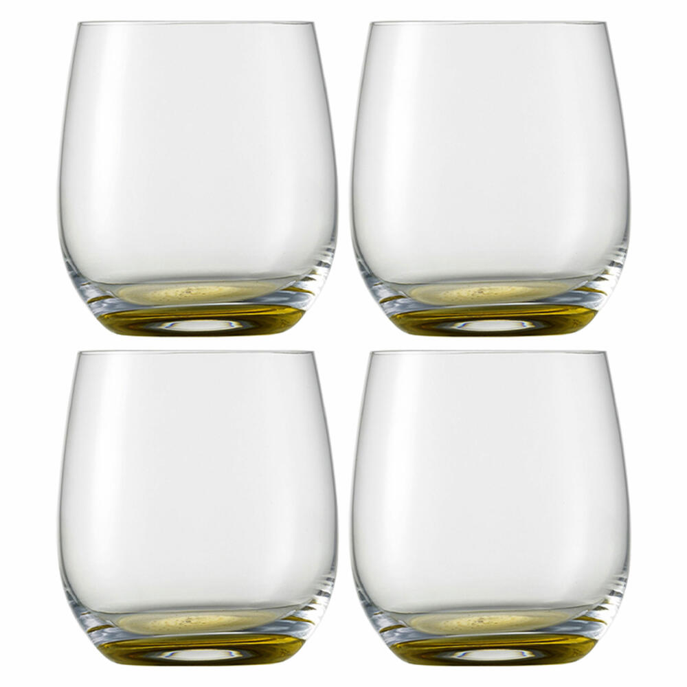 Eisch Becher 4er Set Jessica orange, Trinkbecher, Gläser, Kristallglas, Orange, 360 ml, 46310715