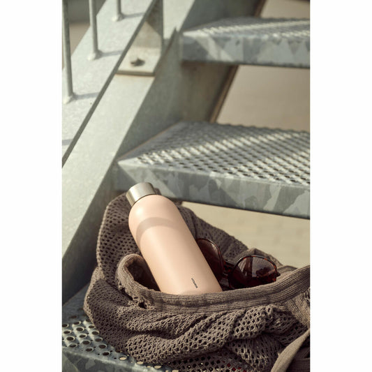 Stelton Isolierflasche Keep Cool, Stahl, Kunststoff, Heather, 600 ml, 355-25