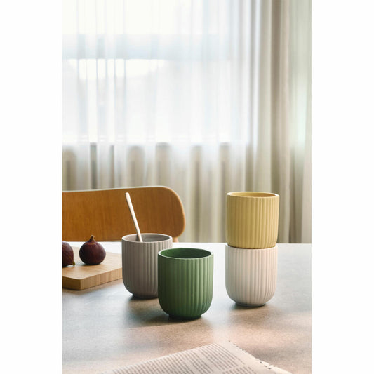 Knabstrup Tasse Verda, Kaffeebecher, Steinzeug, Grass Green, 250 ml, K1500-2