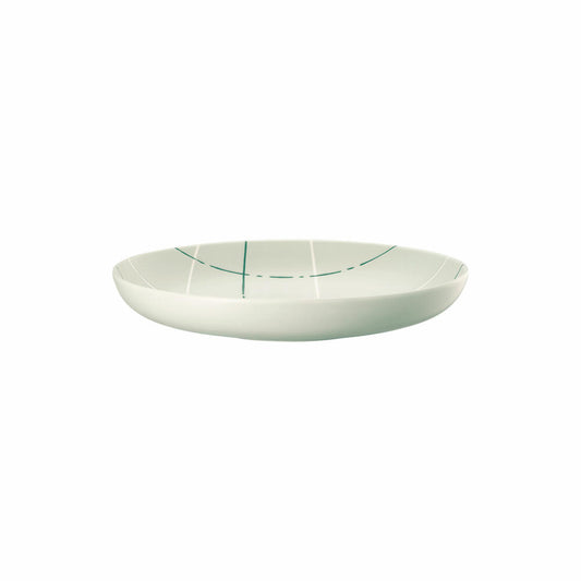 Thomas Teller Fun Karo Light tief, Porzellan, Grau, 23 cm, 11910-402001-10353