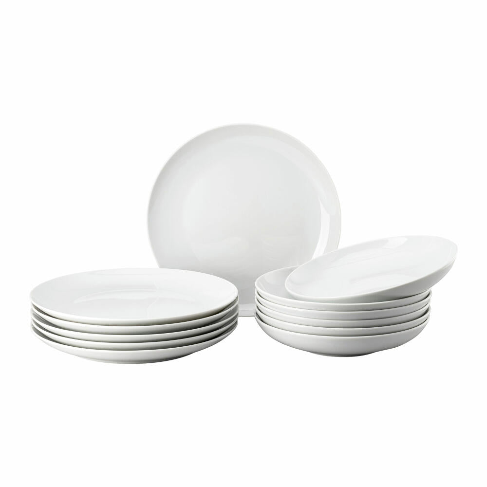 Thomas Dinner-Set Cucina Bianca 12-tlg., Porzellan, Weiß, 42116-800001-28731