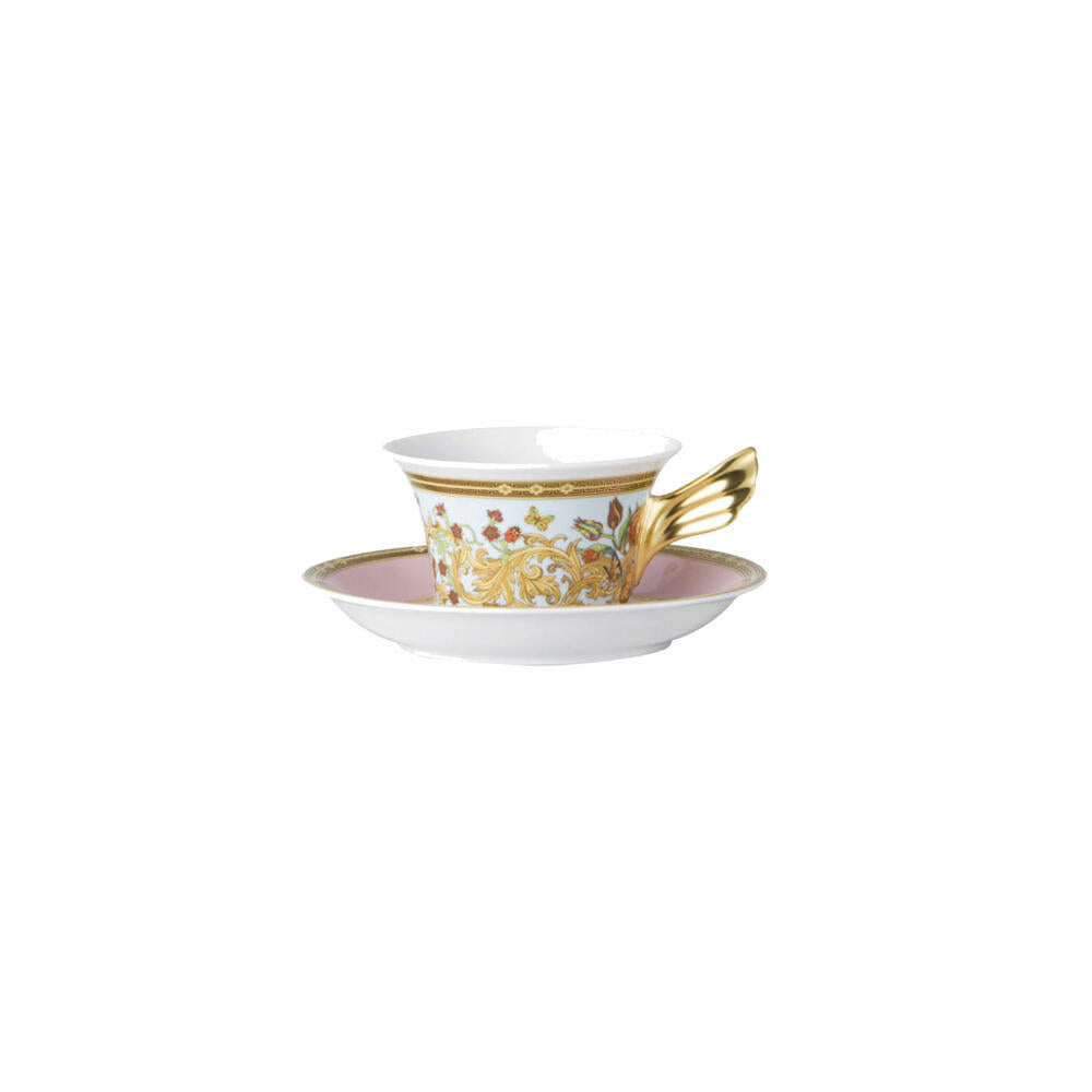 Rosenthal Versace Teetasse 2-tlg. Le jardin de Versace, Porzellan, 220 ml, 19300-409609-14640