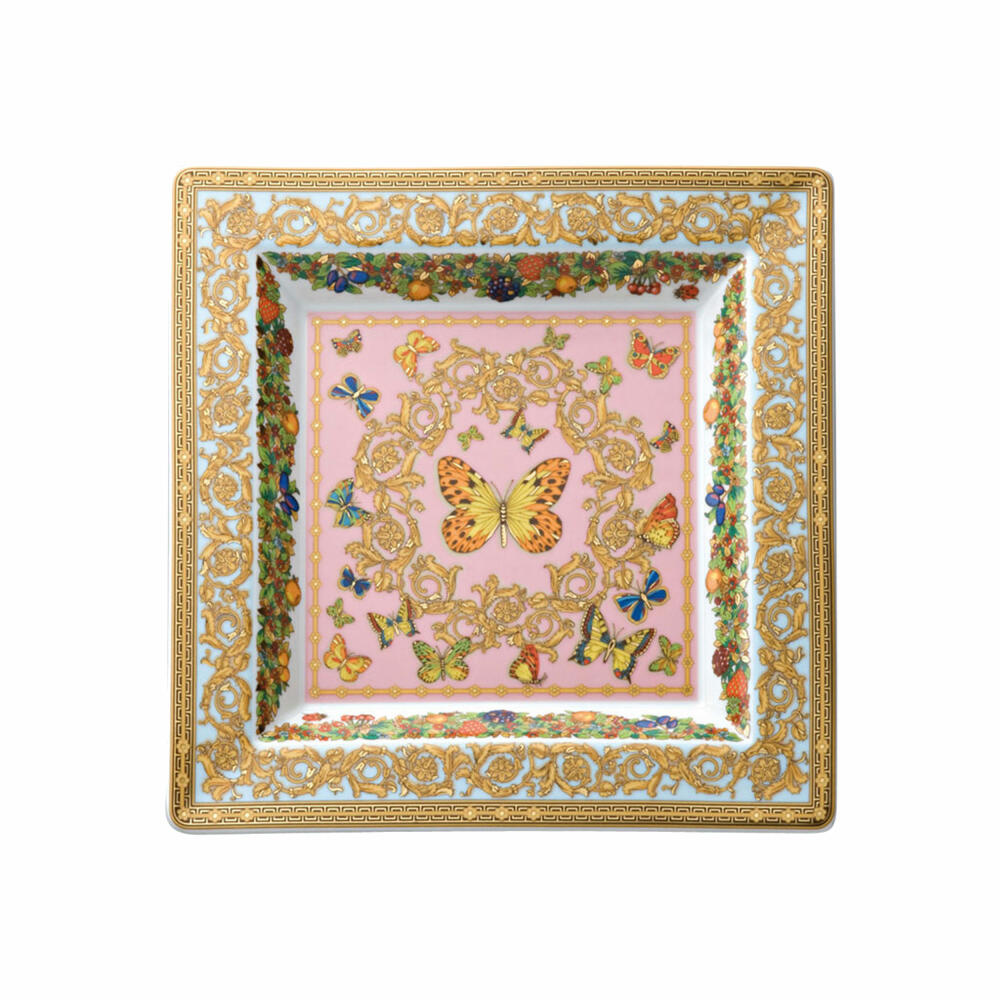 Rosenthal Versace Schale Le jardin de Versace, Porzellan, 22 cm, 14085-102912-25822