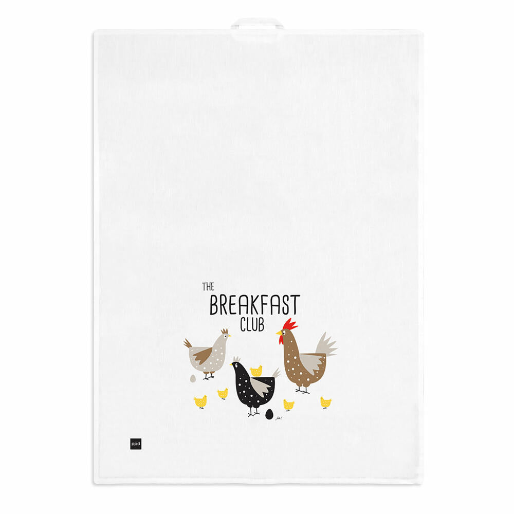 PPD Breakfast Club kitchen towel, kitchen towel, tea towel, hand towel, linen / cotton, 70 x 50 cm, 185501504