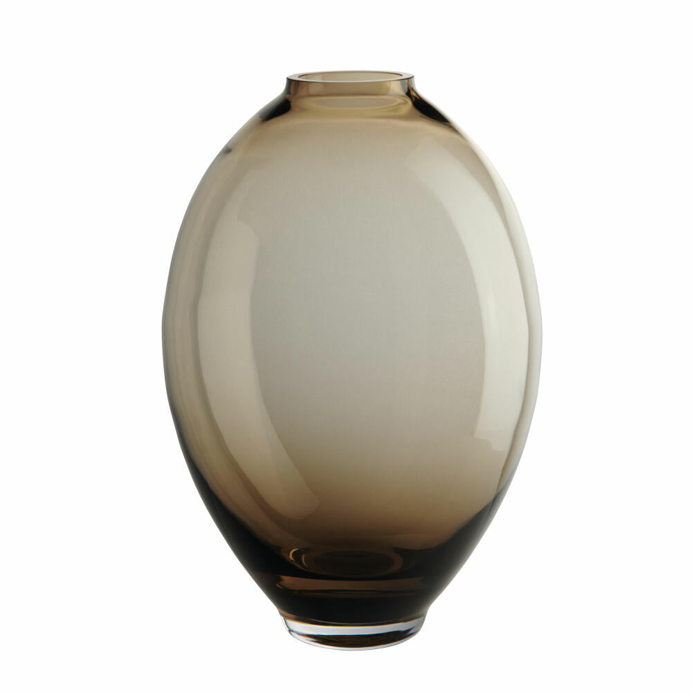 ASA Selection Vase Mara Topas, decorative vase, glass, brown, 25 cm, 94003291