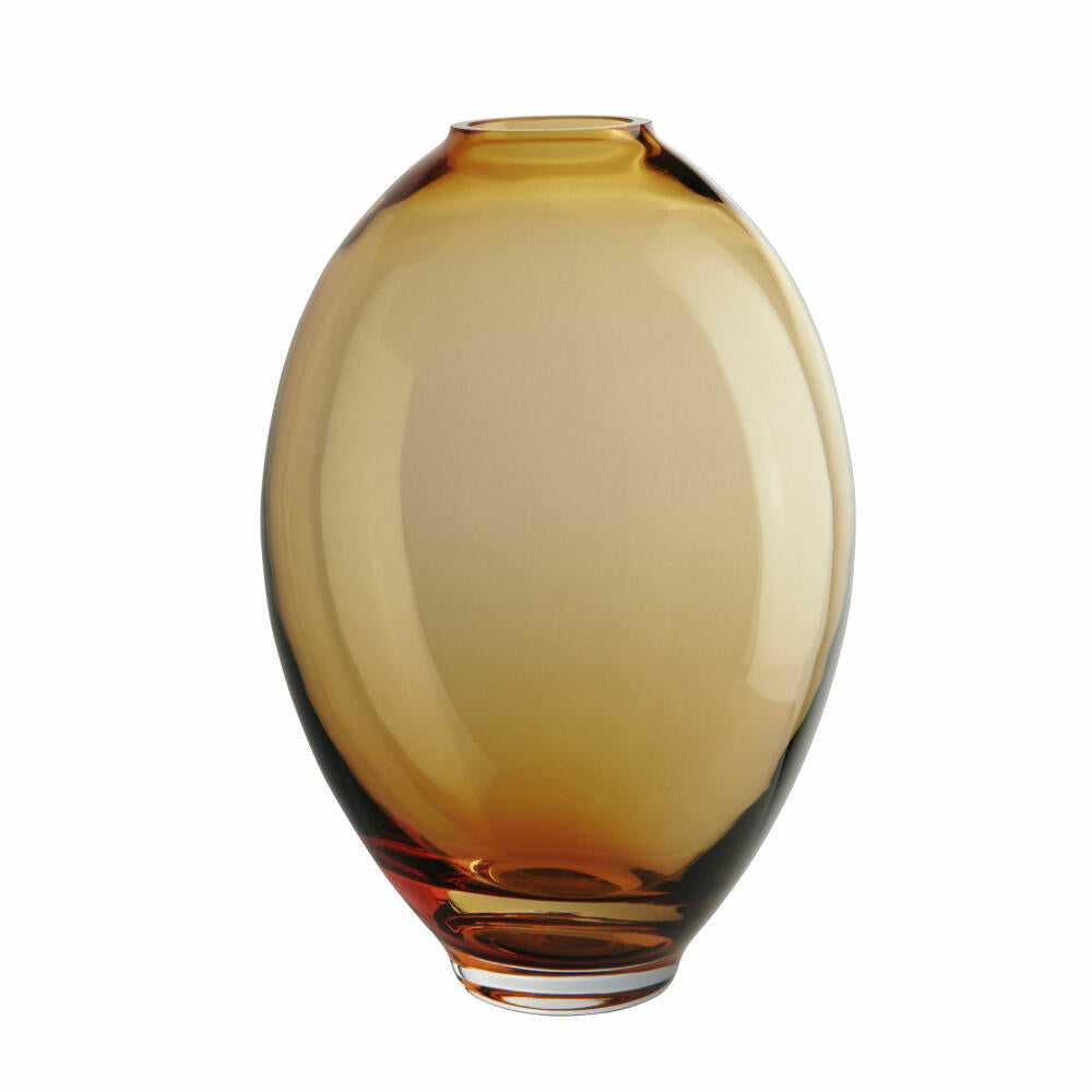 ASA Selection Vase Mara Amber, decorative vase, glass, yellow, 25 cm, 94003292