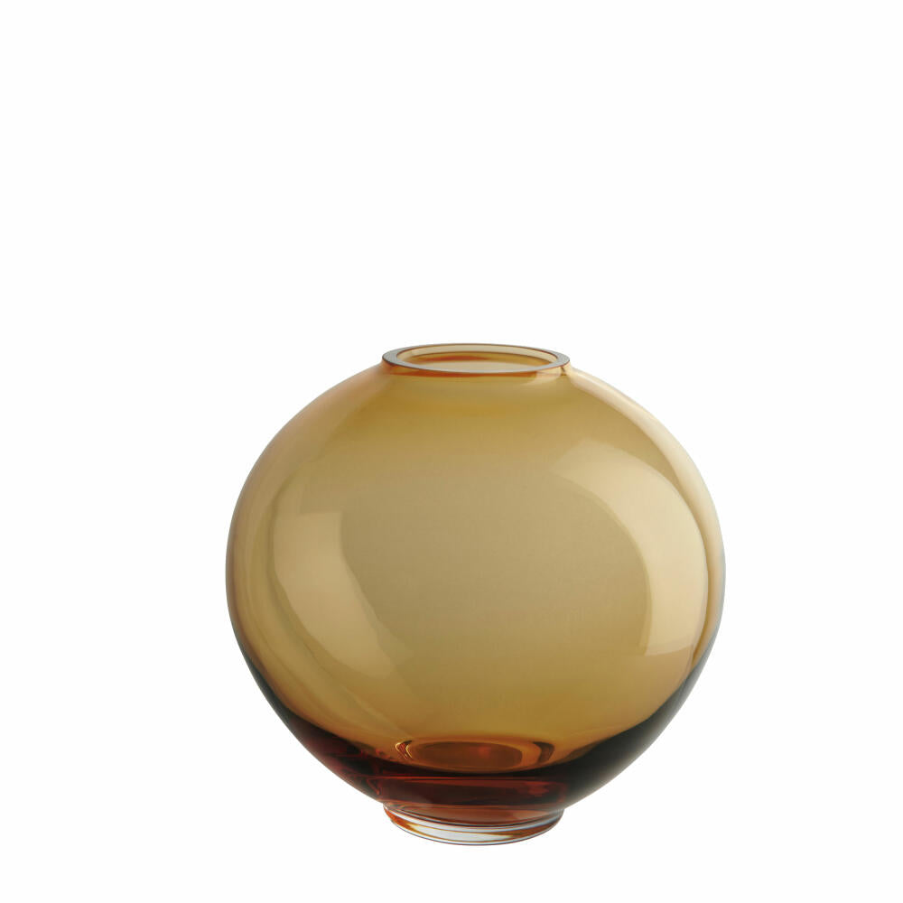 ASA Selection Vase Mara Amber, decorative vase, glass, yellow, 16.5 cm, 94002292