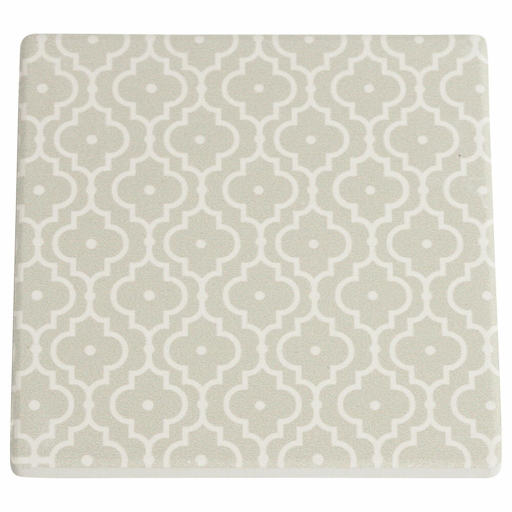 Maxwell & Williams Medina Keramikuntersetzer Kasbah, Keramikablage, Ablage, Keramik / Kork, Mehrfarbig, 9.5 cm, DU0020