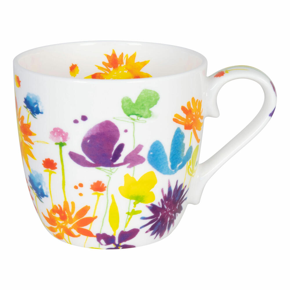 Könitz Victoria Full Bloom Becher, Tasse, Kaffeebecher, Teetasse, Bone China, 325 ml, 11 2 057 2369