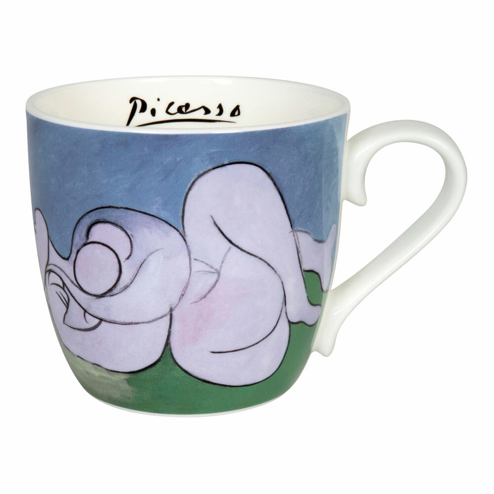 Könitz Becher Picasso - la siesta, Kaffeebecher, Tasse, Kaffeetasse, Bone China, 450 ml, 11 2 057 2579