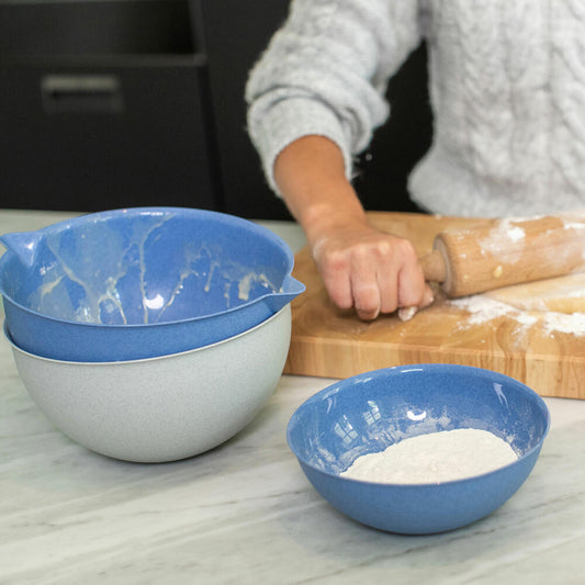 Koziol Bowl Palsby M, Bowl, Small Bowl, Thermoplastic, Organic Blue, 2 L, 3805671