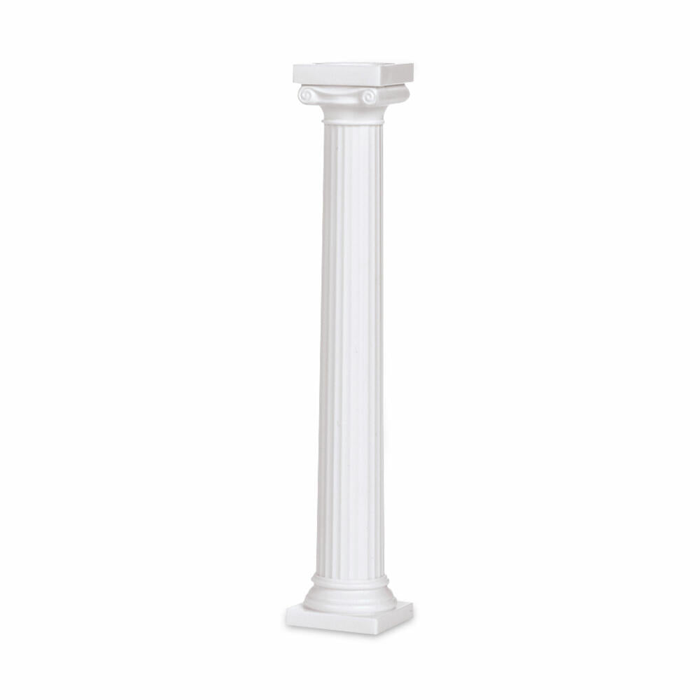 Städter Greek cake pillars, cake pillar, cake support, cake stand, accessories, plastic, white, 17.5 cm, 303-3705