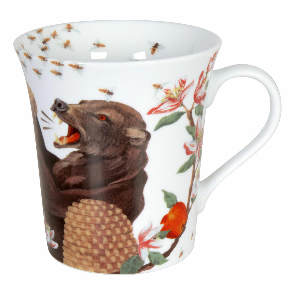 Könitz Design Megan de Vos Bears and Bees Becher, Tasse, Kaffeebecher, Teetasse, Porzellan, 310 ml, 11 1 100 2371