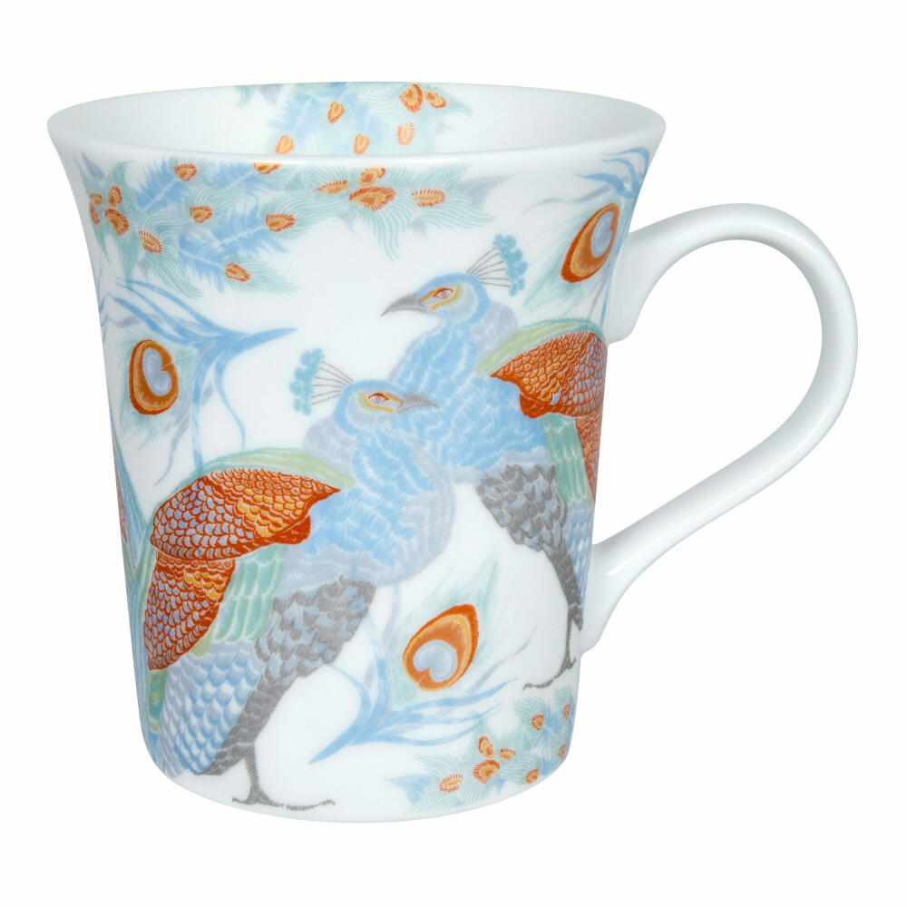 Könitz Becher Shiny - Peacock, Kaffeebecher, Tasse, Kaffeetasse, Porzellan, 410 ml, 11 1 100 2620