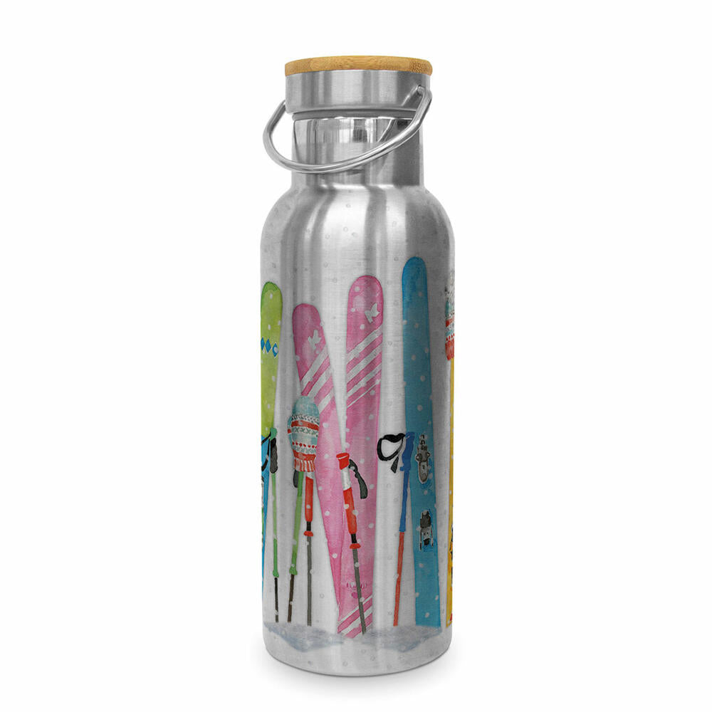 PPD Skiing Steel Bottle, thermo bottle, insulated bottle, thermo bottle, insulated, 500 ml, 604557