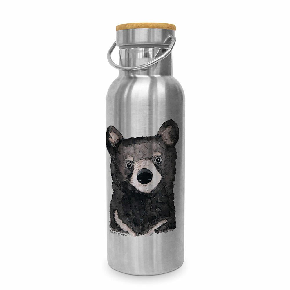PPD Bear Steel Bottle, Thermo Bottle, Iso Bottle, Thermo Bottle, Iso, 500 ml, 604568