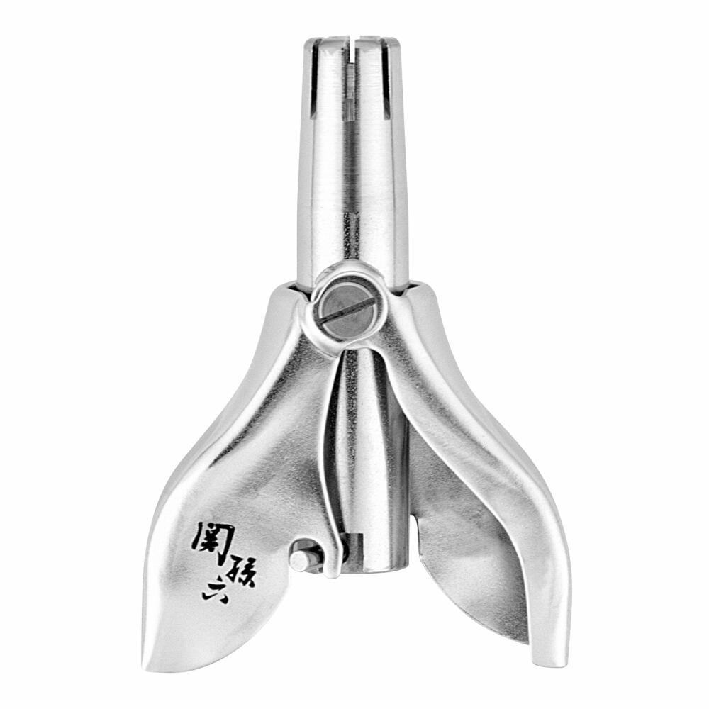Kai Nose Hair Trimmer Seki Magoroku, Nose Hair Trimmer, Stainless Steel, Silver, HC-1813