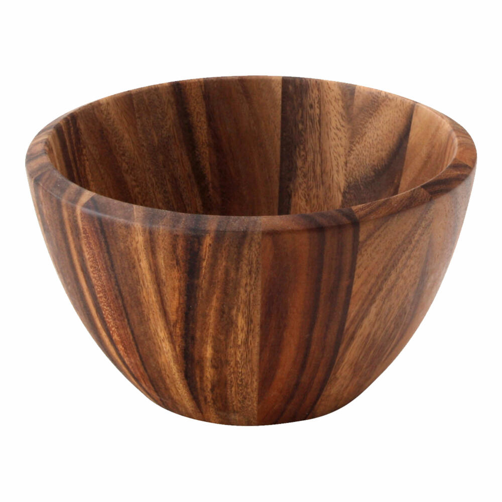 Continenta bowl, serving bowl, salad bowl, bowl, acacia wood, Ø 25 x 14.5 cm, 4831