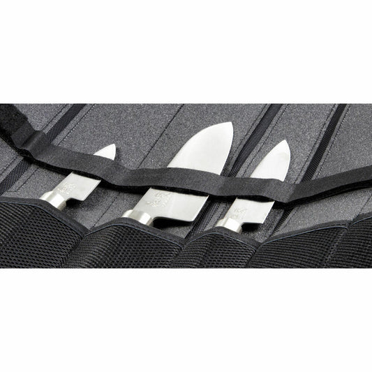 Kai Wasabi Black Messertasche mit 5 Messer, Messeraufbewahrung, Messeretui, DM-0781EU67