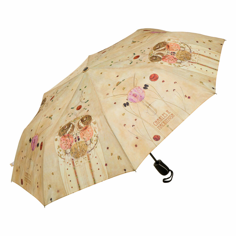 Goebel Artis Orbis Die Erwartung Taschenschirm, Regen Schirm, Stockschirm, Charles Rennie Mackintosh, Polyester, 24 cm, 67060611