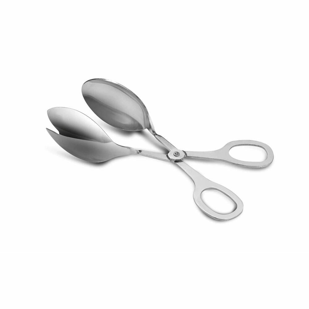 Comas salad tongs with scissor handle, salad tongs, stainless steel, silver-colored, 3122