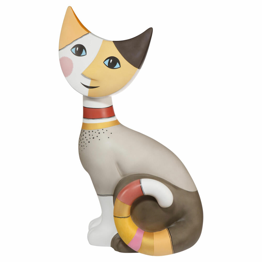 Goebel Figurine Rosina Wachtmeister - Cat Alisia, Cat World, Biscuit Porcelain, Colorful, 31279021