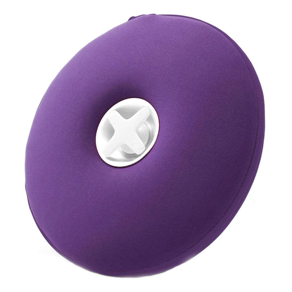 Authentics Pill hot water bottle, heat pad, PVC / ABS / nylon, purple, 1.9 L, Ø 24.5 cm, 1239854