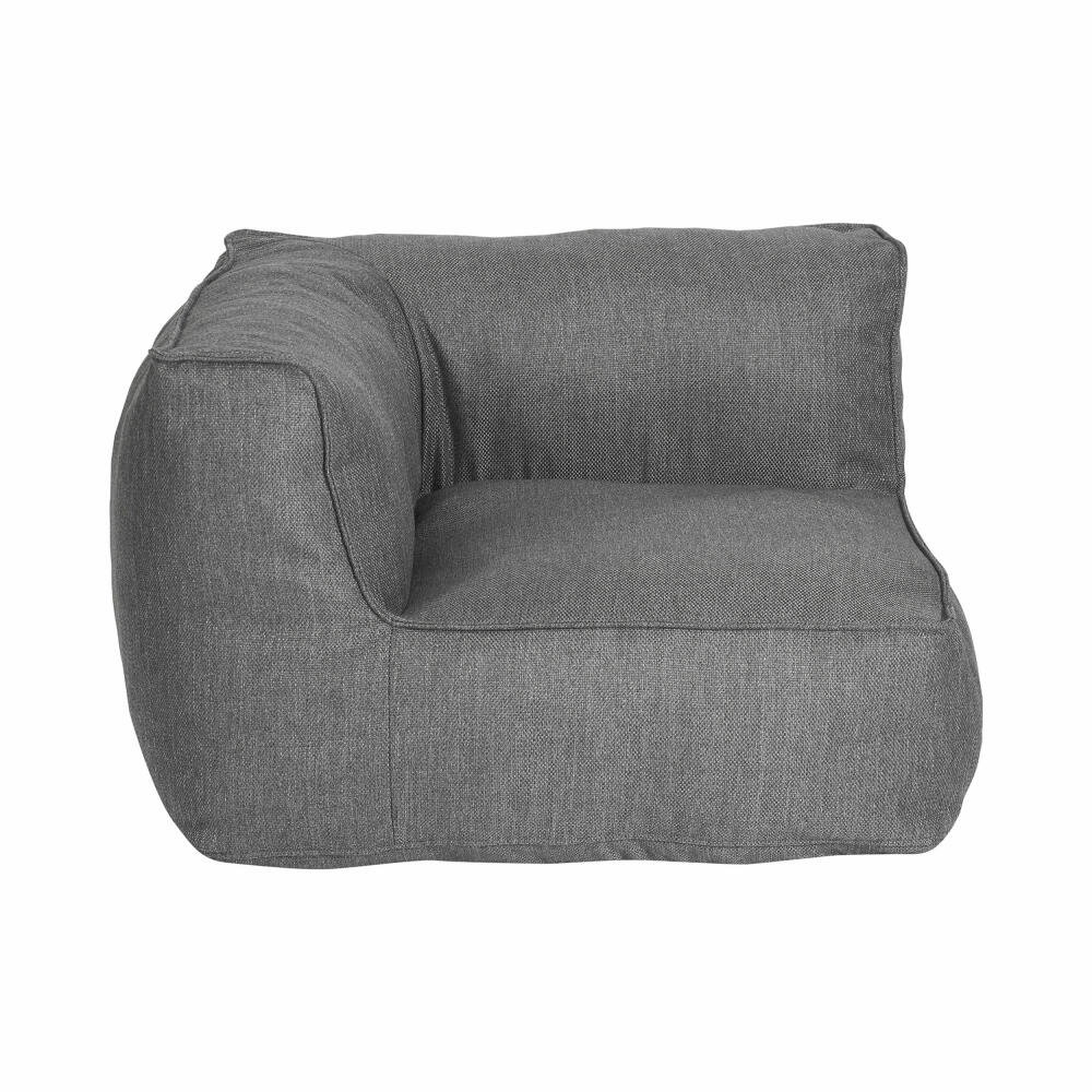 Blomus Outdoor Corner Seater Grow Coal, Lounge Chair, Synthetic Fiber, 95 x 95 x 68 cm, 62070