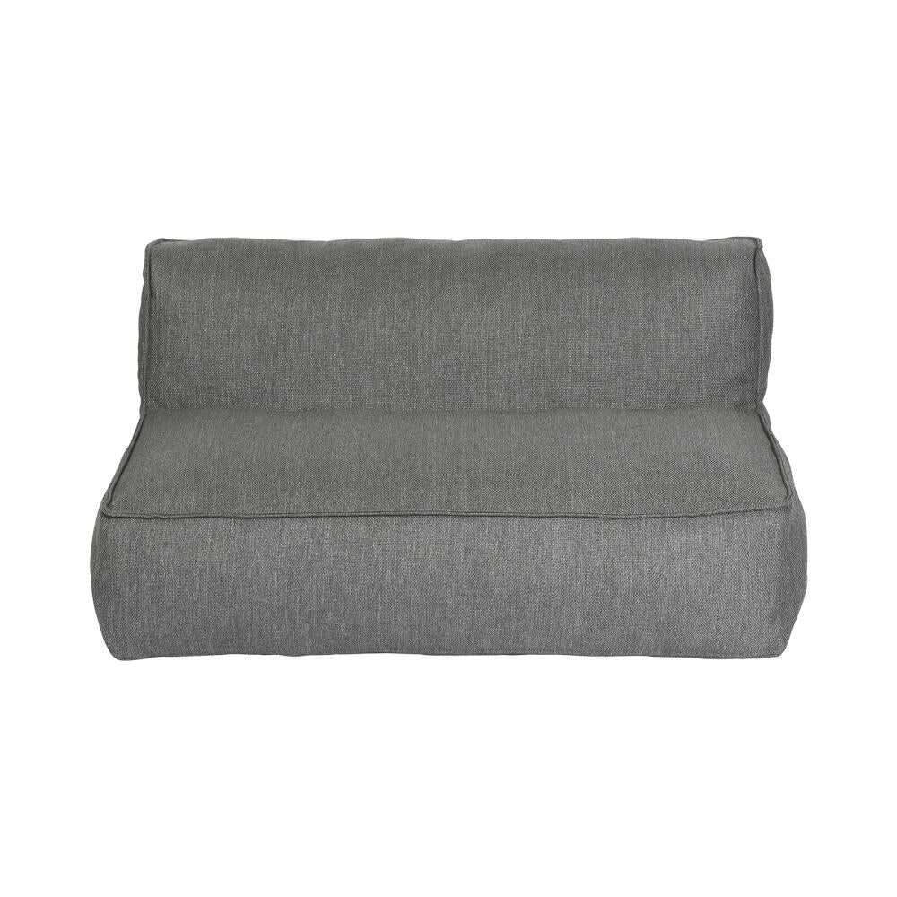 Blomus Outdoor 2-seater Grow Coal, lounge chair, synthetic fiber, 95 x 130 x 68 cm, 62072