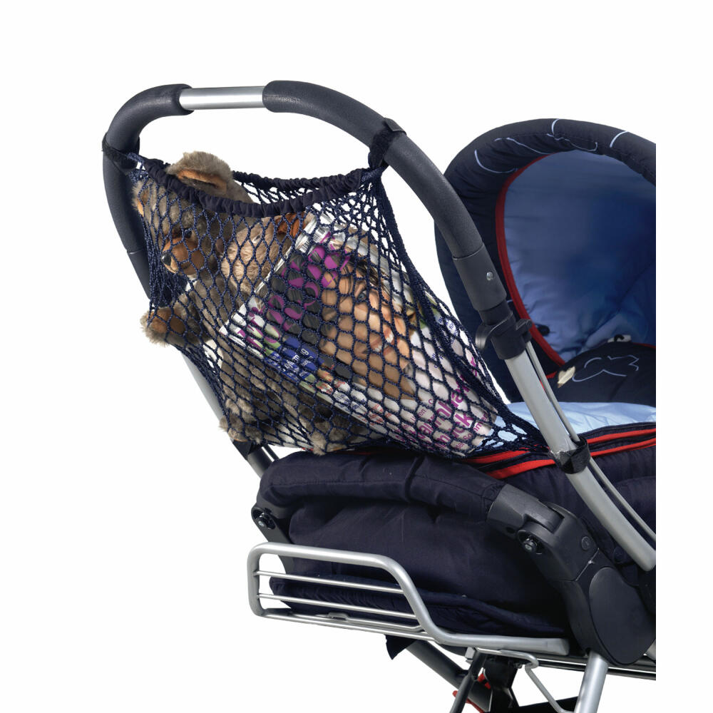 reer Einkaufsnetz für Kinderwagen, Kinderwagennetz, Einkaufstasche, Netztasche, Universal, 74877