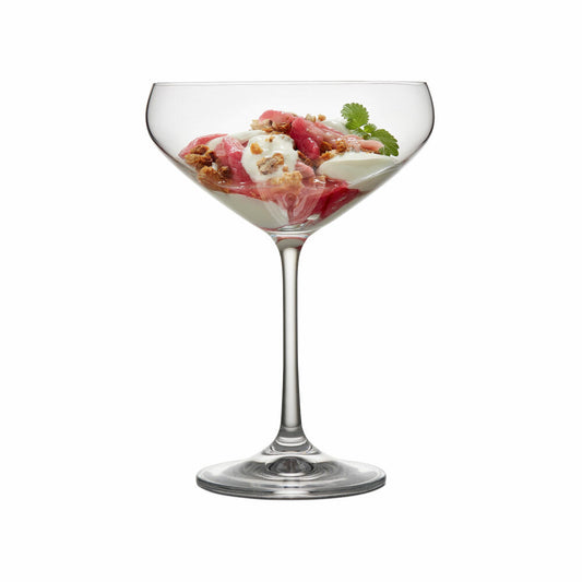 Lyngby Glas Champagnerschale Juvel 4er Set, Kristallglas, Klar, 340 ml, 916180