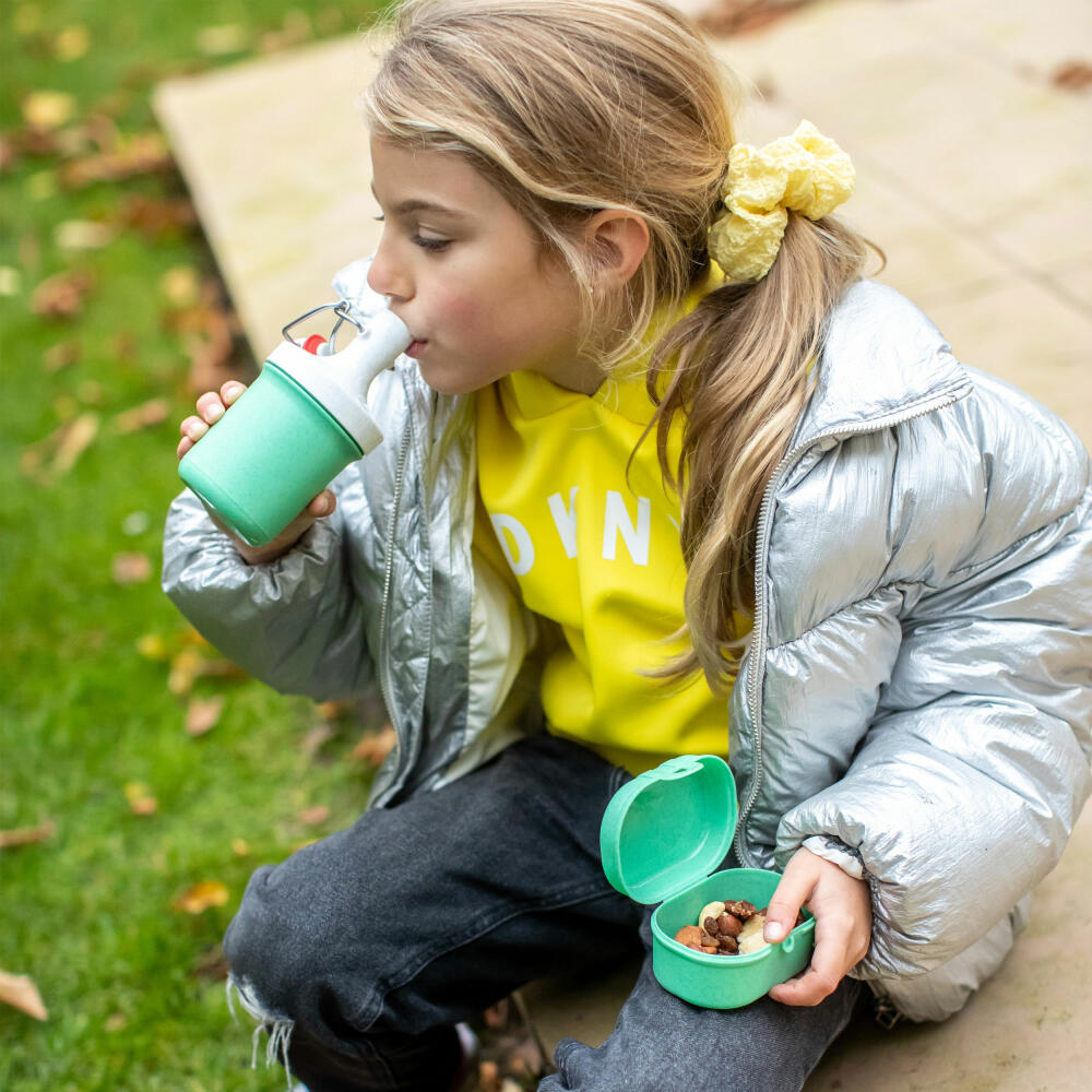 Koziol Lunchbox Pascal Mini, snack box, plastic, Organic Apple Green, 3144708