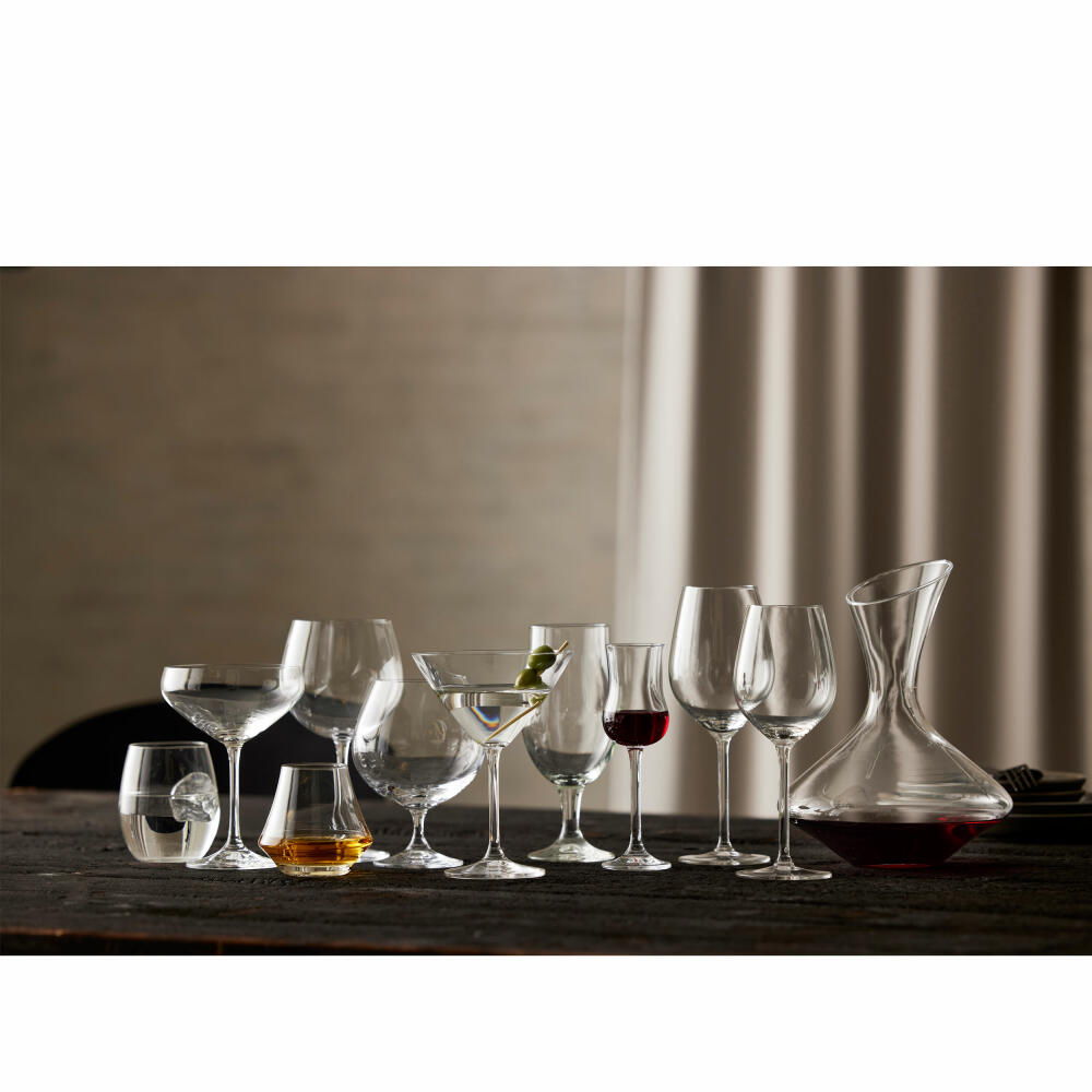 Lyngby Glas red wine glass Juvel set of 4, wine glasses, glass, clear, 500 ml, 916255