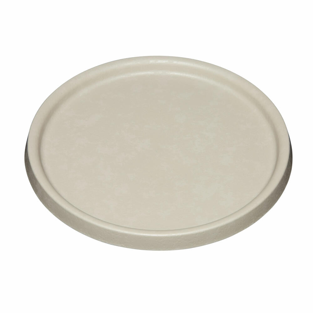 Poétic Element coaster, flowerpot coaster, flowerpot, limestone, Ø 25 cm, SPEL25CAL