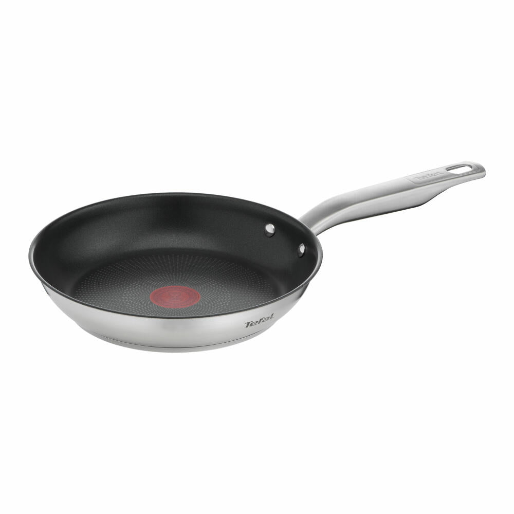 Tefal Virtuoso frying pan, pan, induction-suitable, stainless steel, Ø 24 cm, E49104
