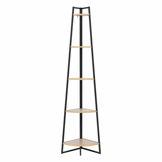 5five Simply Smart Eckregal Aliaj, Regal, 5 Ebenen, Stahl / Spanplatte, H 180 cm, 193585