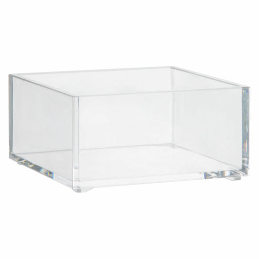 5five Simply Smart Schmuckorganizer Selena, Schmuckdose, Kunststoff, Transparent, 9.6 x 9.6 cm, 155900