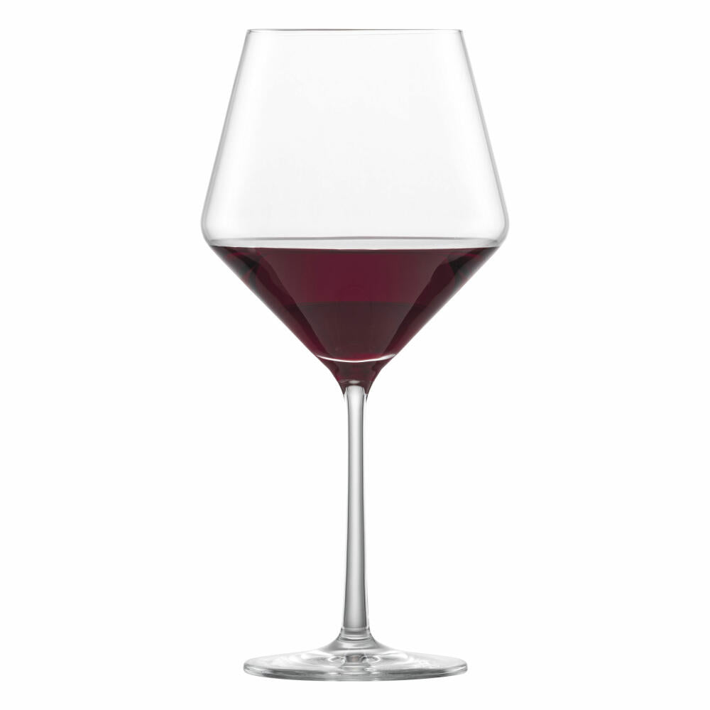 Zwiesel Glas Rotweinglas Pure Burgunder 2er Set, Burgunderglas, Wein Glas, 692 ml, 122322