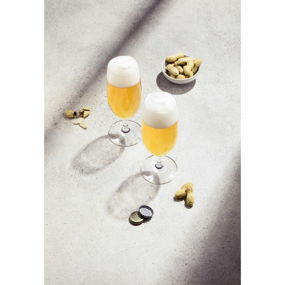 Schott Zwiesel Beer Tulip Beer Basic Set of 4, Crystal Glass, Transparent, 380 ml, 123659