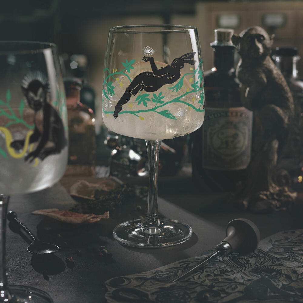 Ritzenhoff gin mug Fabelkraft Gin 002, gin glass, Karin Rytter, crystal glass, 700 ml, 3458002