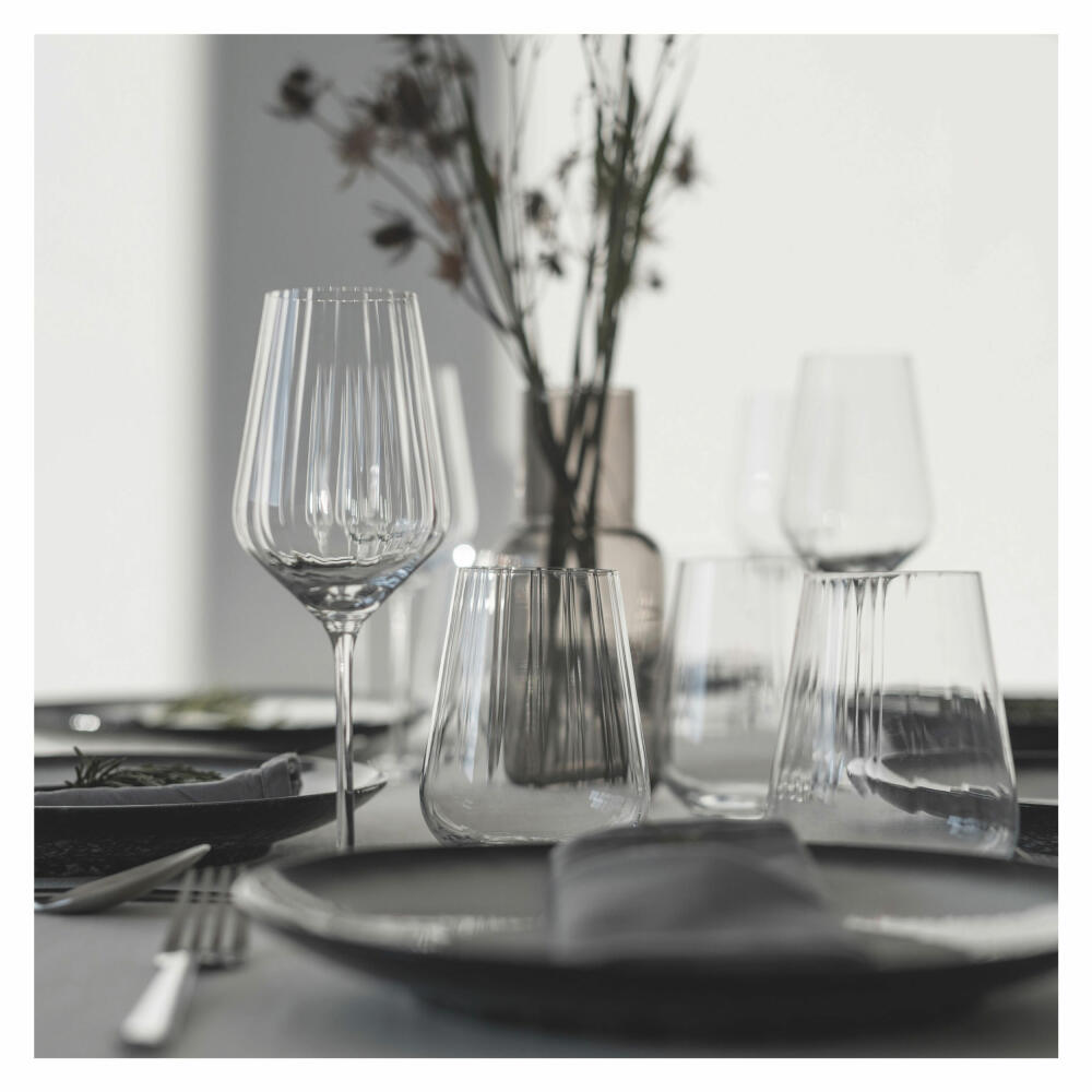 Ritzenhoff Wasserglas 2er-Set Sternschliff 002, Kristallglas, 540 ml, 3681002